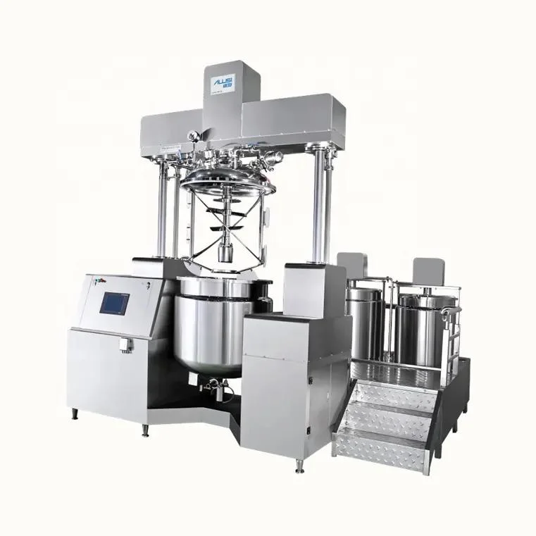 Cosmetic Cream Emulsion Vacuum Homogenizer Mixer Equipment