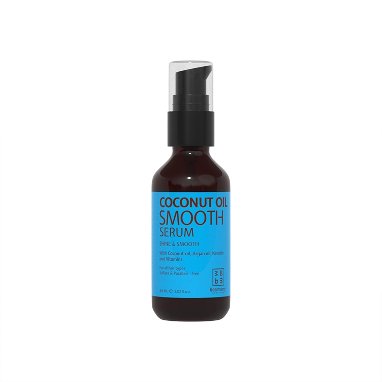 Sulfate d'étiquette personnalisée OEM hydratante libre 60ml Noix de coco sèche cheveux Huile Essentielle de sérum Huile Essentielle de traitement