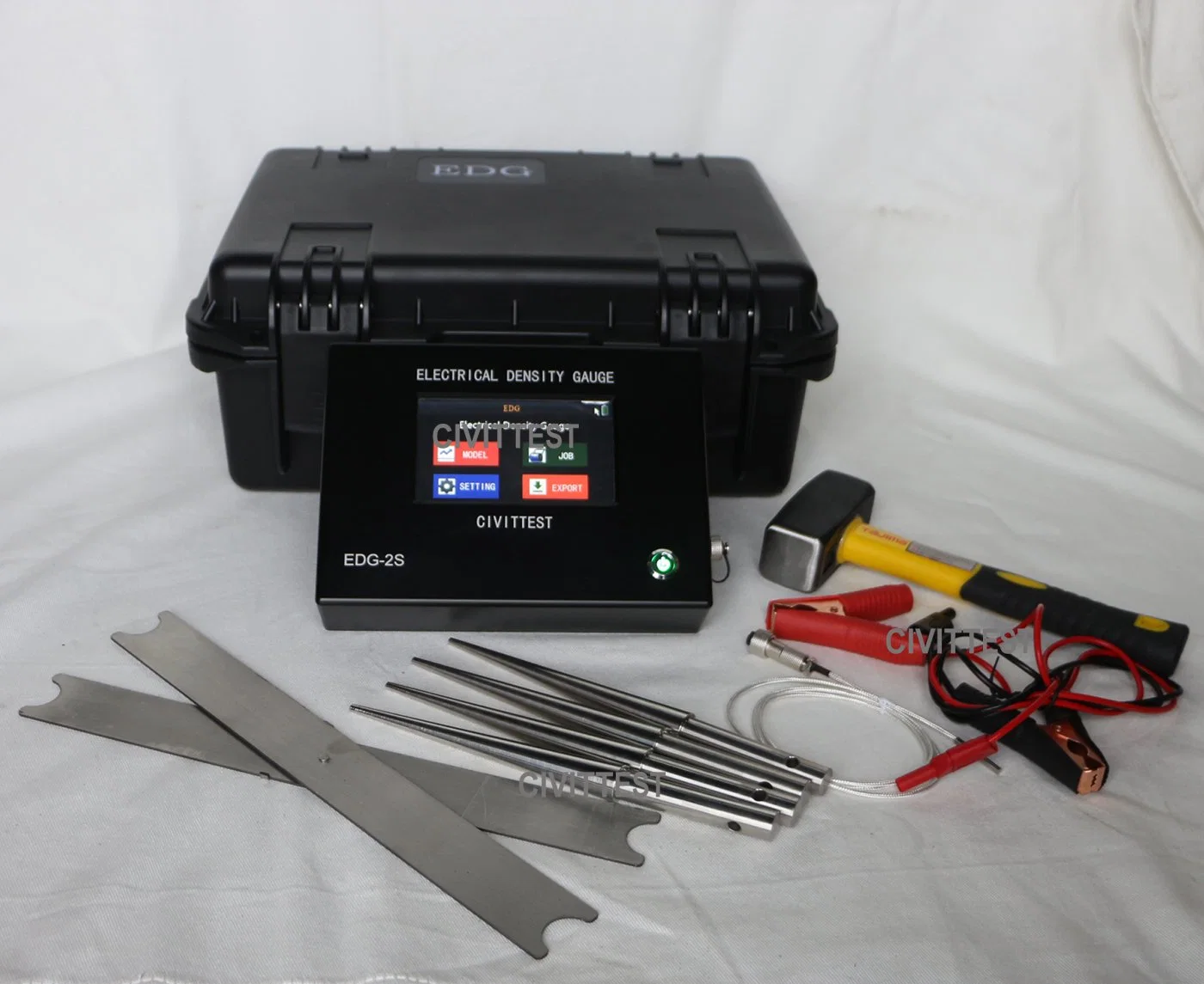 Non-Nuclear NDT Soil Density Gauge (EDG) Test Meter