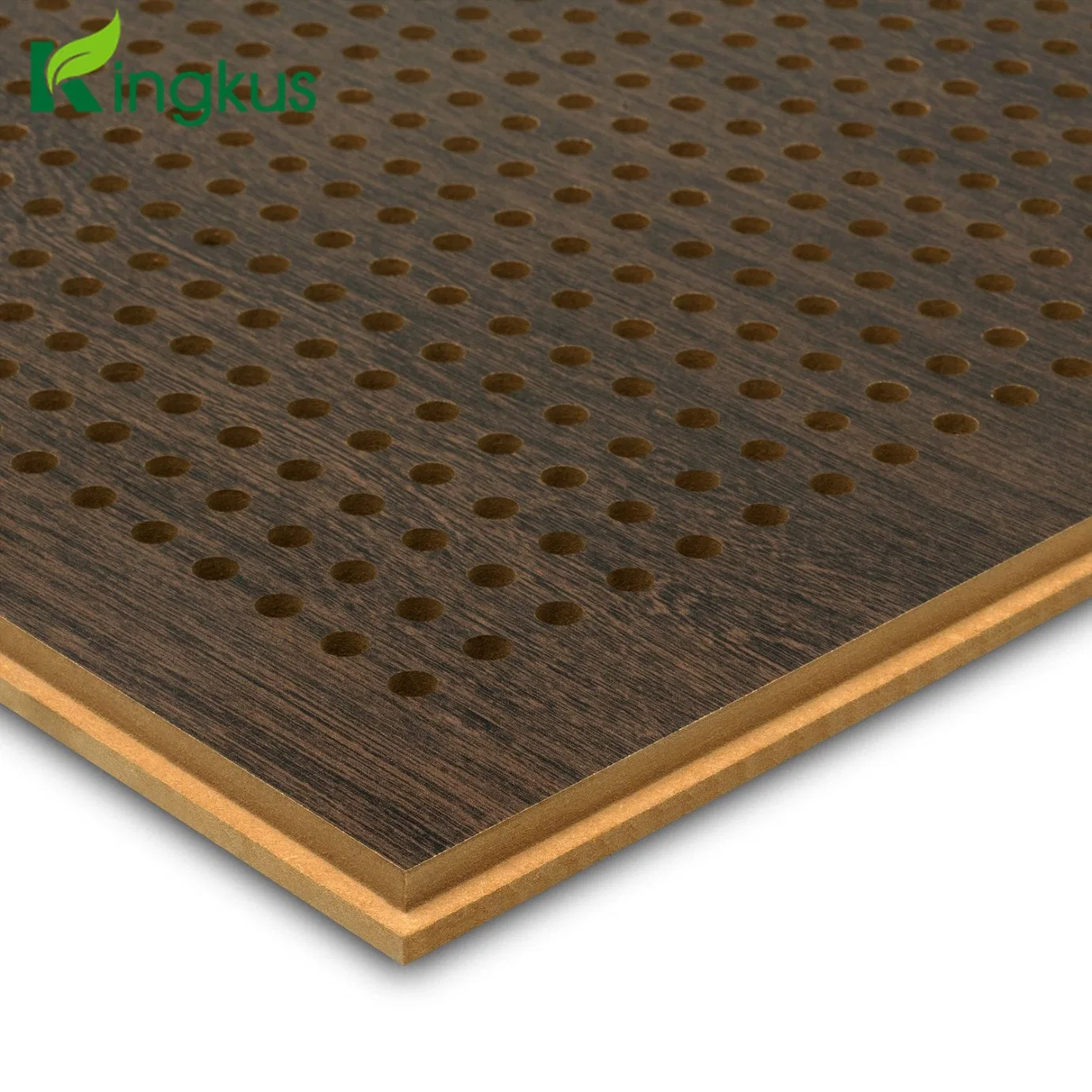 Wooden Carved Perforated MDF Acoustic Panel for Decoration Wall