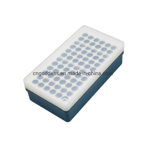 Venda OEM/Laboratório ODM Plasticware 1,5Ml Centrifugar o tubo de teste da Caixa de rack