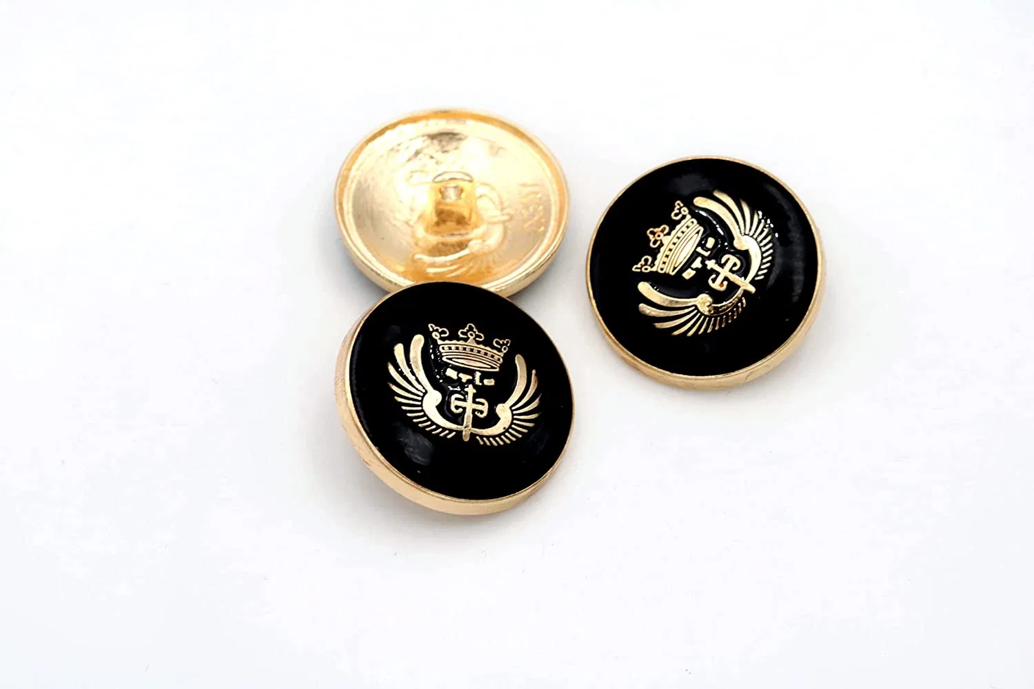 Designer Fancy Assorted Custom Zinc Alloy Metal Snap Western-Style Button for Clothing & Jeans with Woollen Round