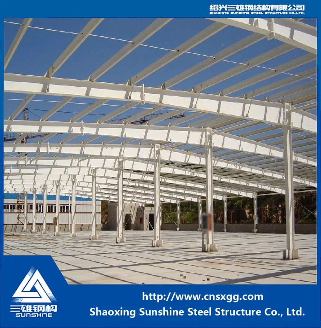 Light Steel Structure Construction with Truss, Beam for Warehouse Workshop