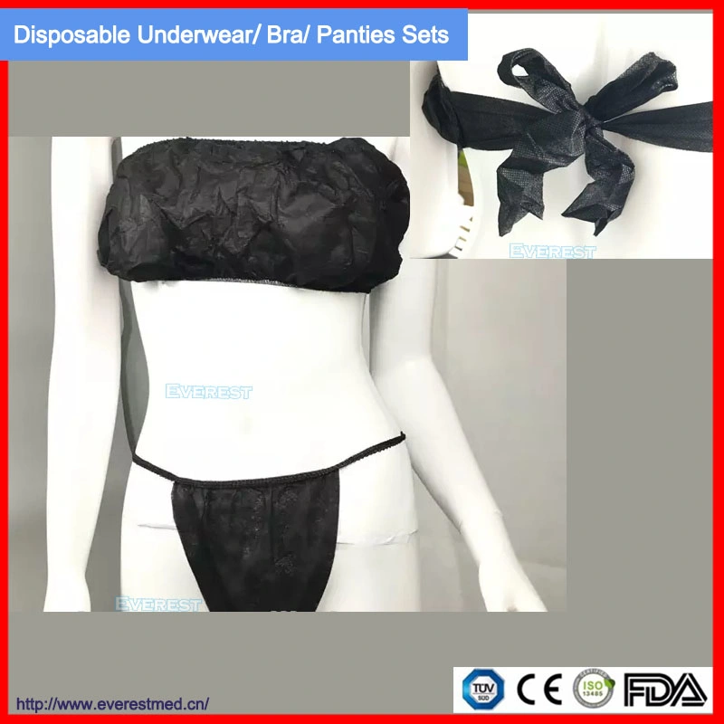 Non Woven Disposable Female G-String for SPA