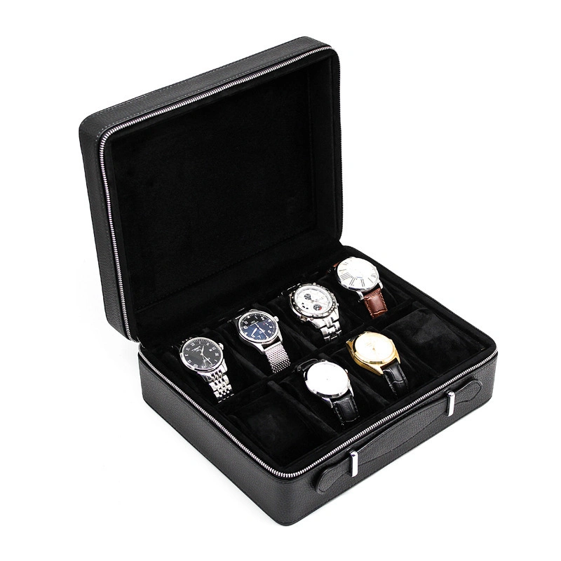 High quality/High cost performance PU Leather Watch Packing Box Watch Outdoor Suitcase Display