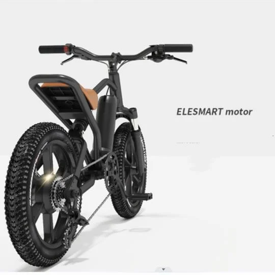 Elesmart Manufacture 16" 24V 10ah Electric Vintage Mountain Ebike CT16A Electric Bicycle 20km/H Child Electric Bicycle Bike