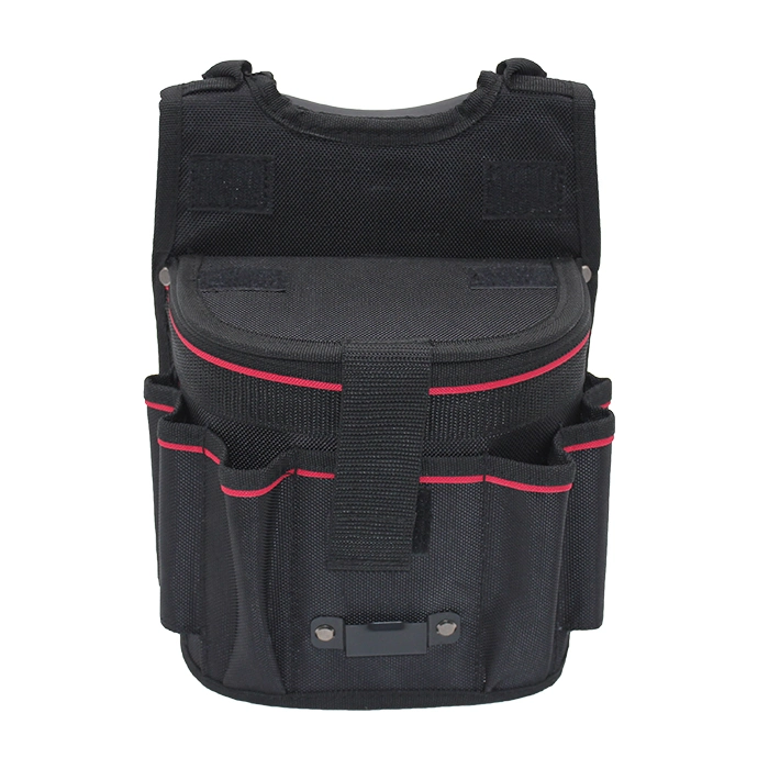 Heavy Duty Tool Belt PE Board Embedded on All Sides Pocket Mini Detailing Tool Bag