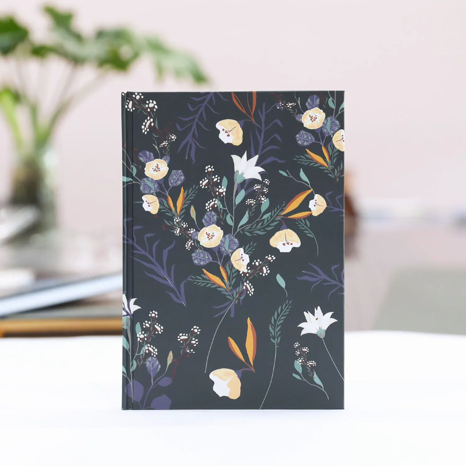 New Arrival Hardcover Customized A5 Coated Paper Printing Cover Notebook