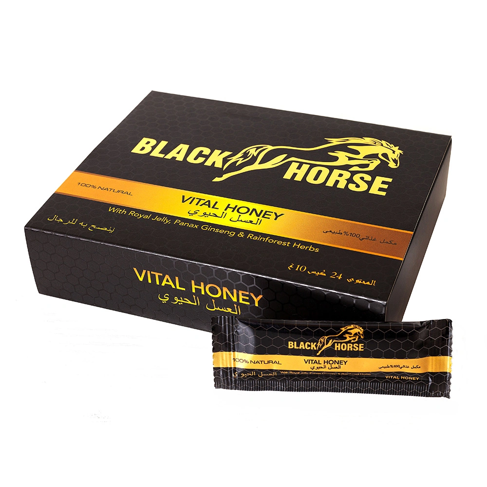 Sexual Enhance Honey Black Horse Vital Honey for Men