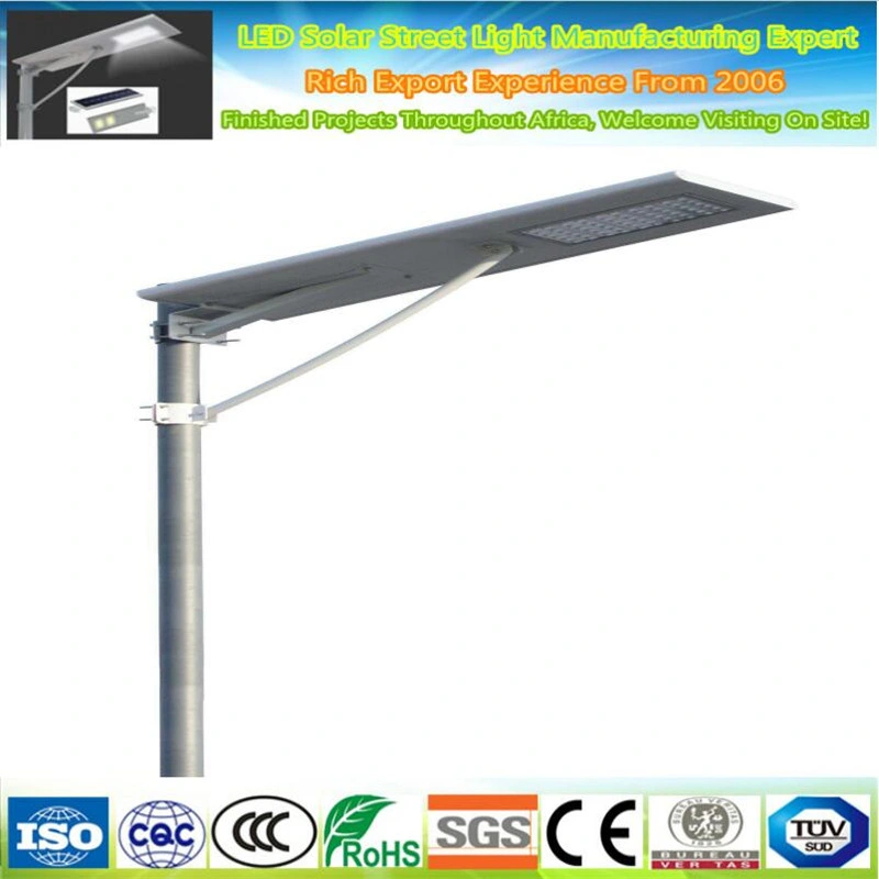 New Style Solar Power LED Street Light 40W All in One Solar Street Lamp with High Luminary