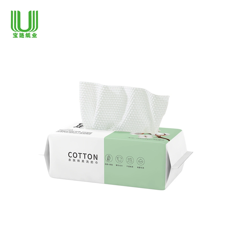 Wet and Dry Dual-Use Strong Absorbent Disposable Cotton Paper Towel Disposable Wet Wipes Beauty Face Towel