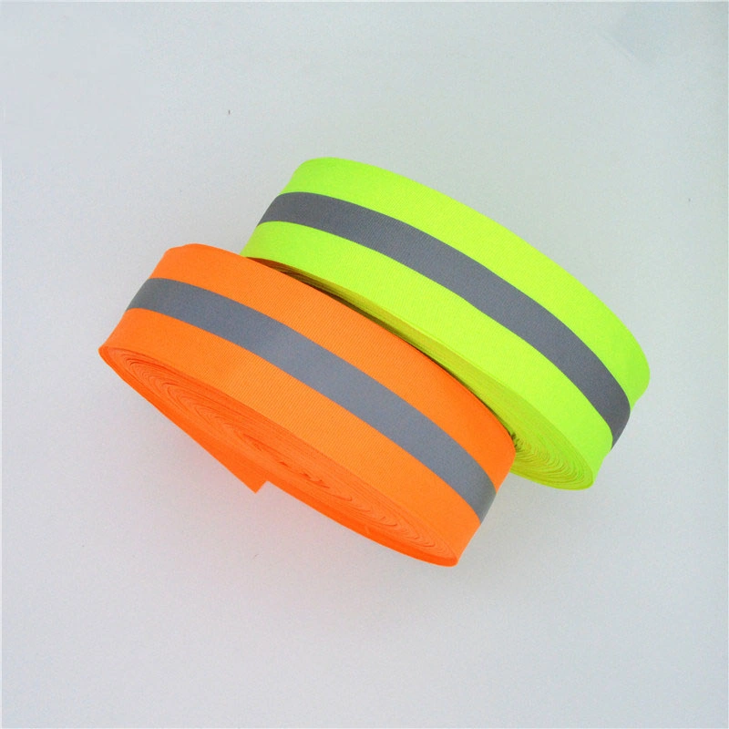 High Visibility Iron on Reflective Material Ribbon for Garments