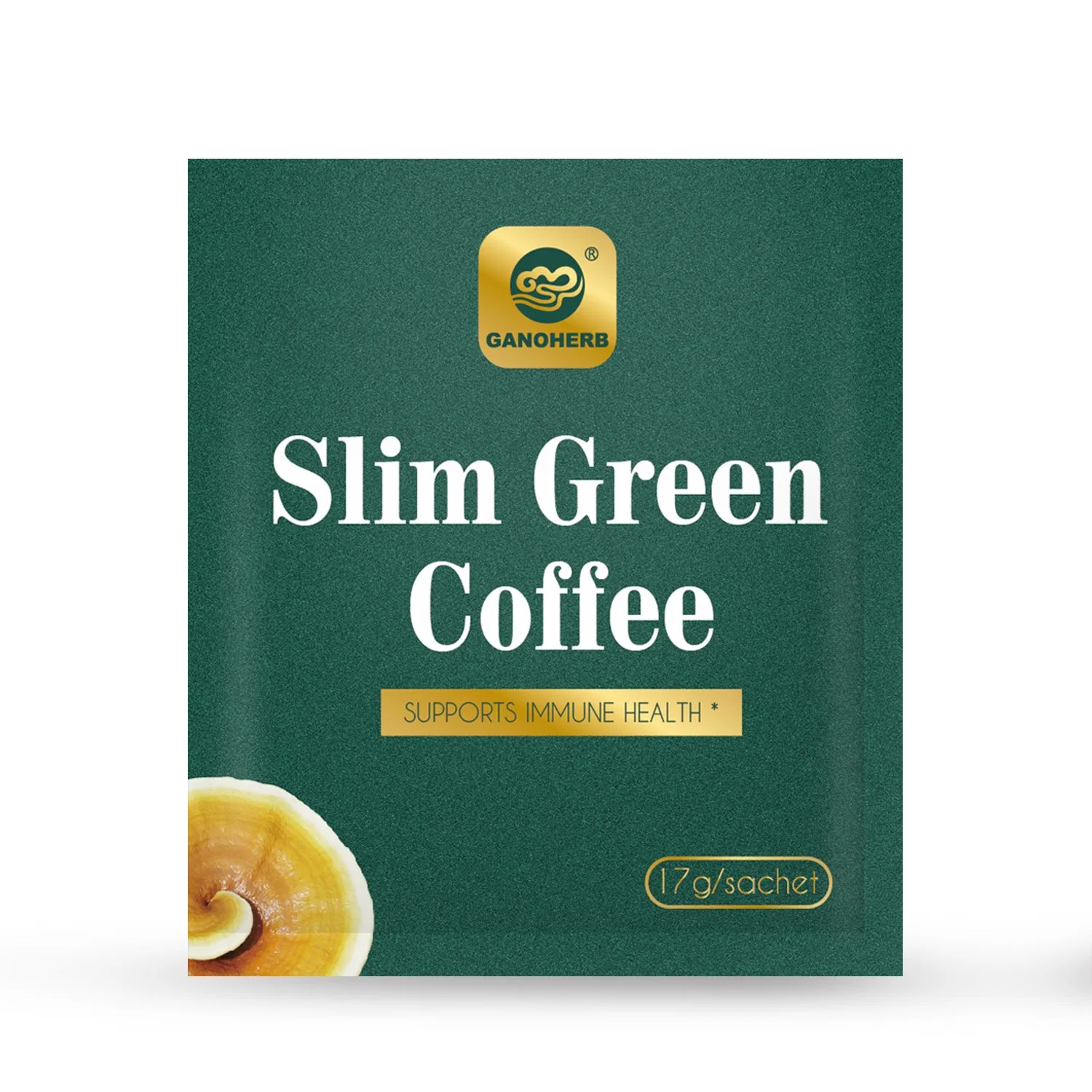 Ganoherb Organic Reishi Mushroom Extract Herbal Detox Slimming Green Weight Loss Coffee for Women
