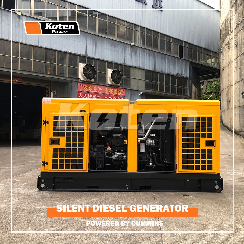 Standby 150kVA Silent Diesel Genset Powered by Qsb5.9-G3 with Stage 3 Emission