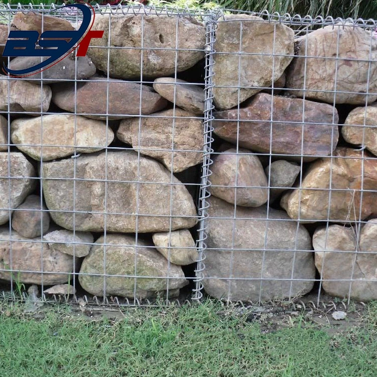 50X50 Tamaño de malla de alambre galvanizado personalizados de soldadura Gabion Box