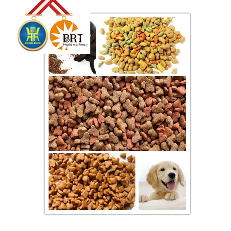 Dry Pet Food Manufacturing Machines Dog Feed Making Extruder Processing Line