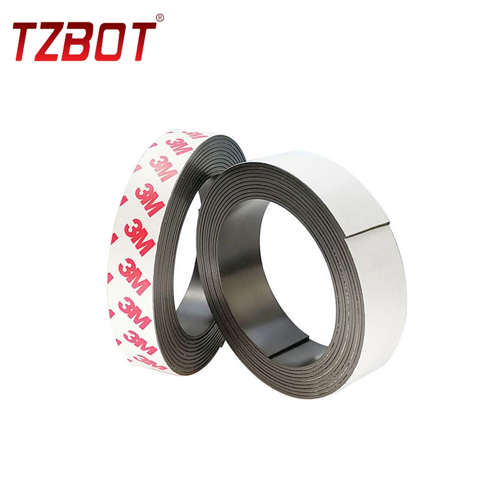 Customized Strong Magnetic Tape Adhesive Rubber Magnet Strip (TZ-30N)