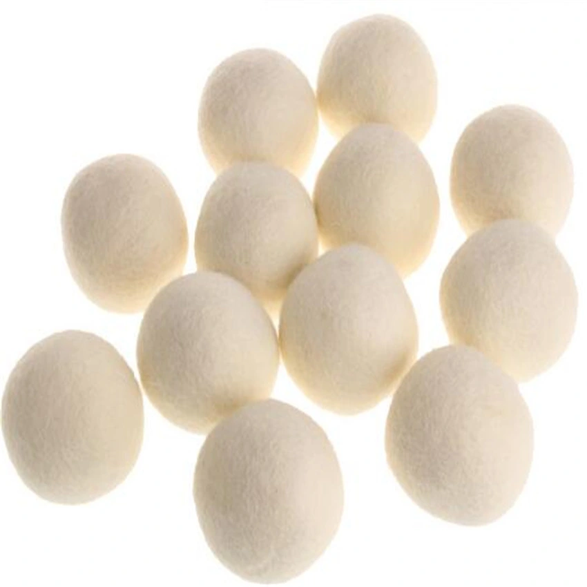 Reusable 100% Wool Lanudry Drying Felt Dryer Balls for Washing