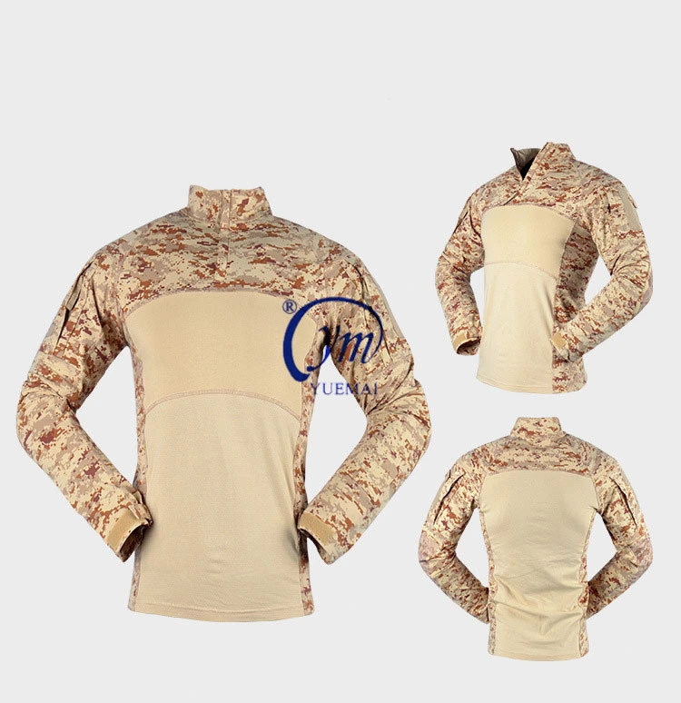 Men&prime; S Outdoor Tactical Hiking Military Uniform T-Shirts Frog Suit