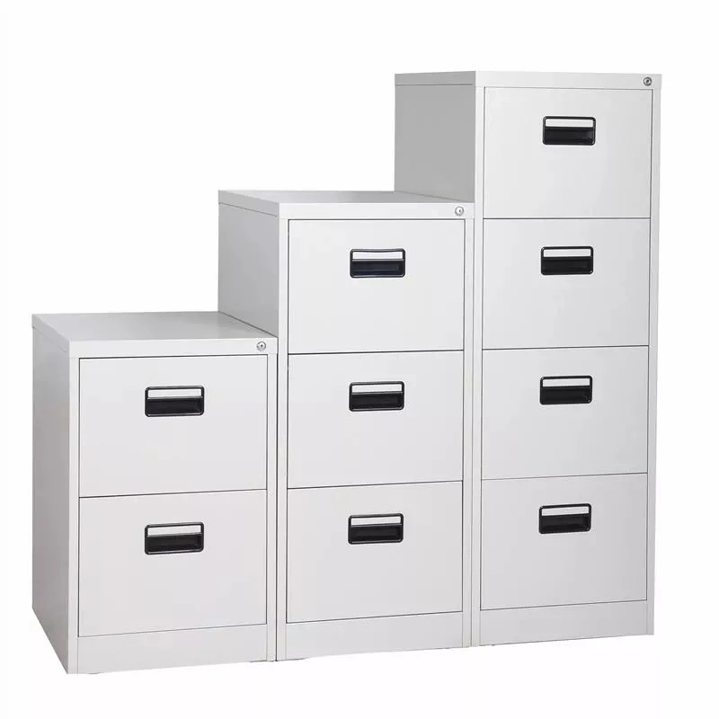 Simple Design Metal Vertical 4 Drawer File Cabinet Popular in Office