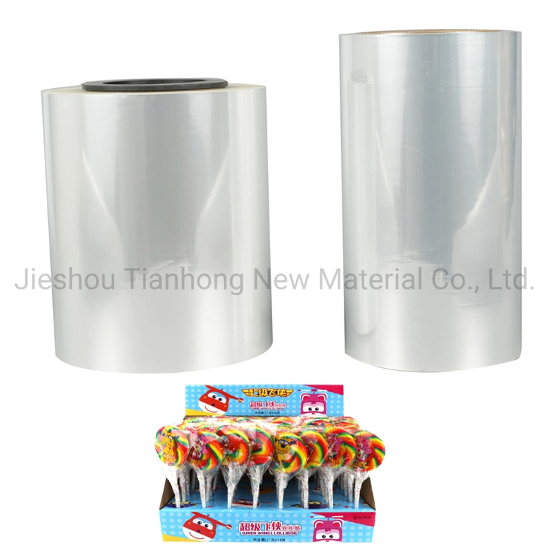 PVC Twist Crystal Packing Film High Gloss PET/PVC Twist Lollipop/Candy Wrapping Film