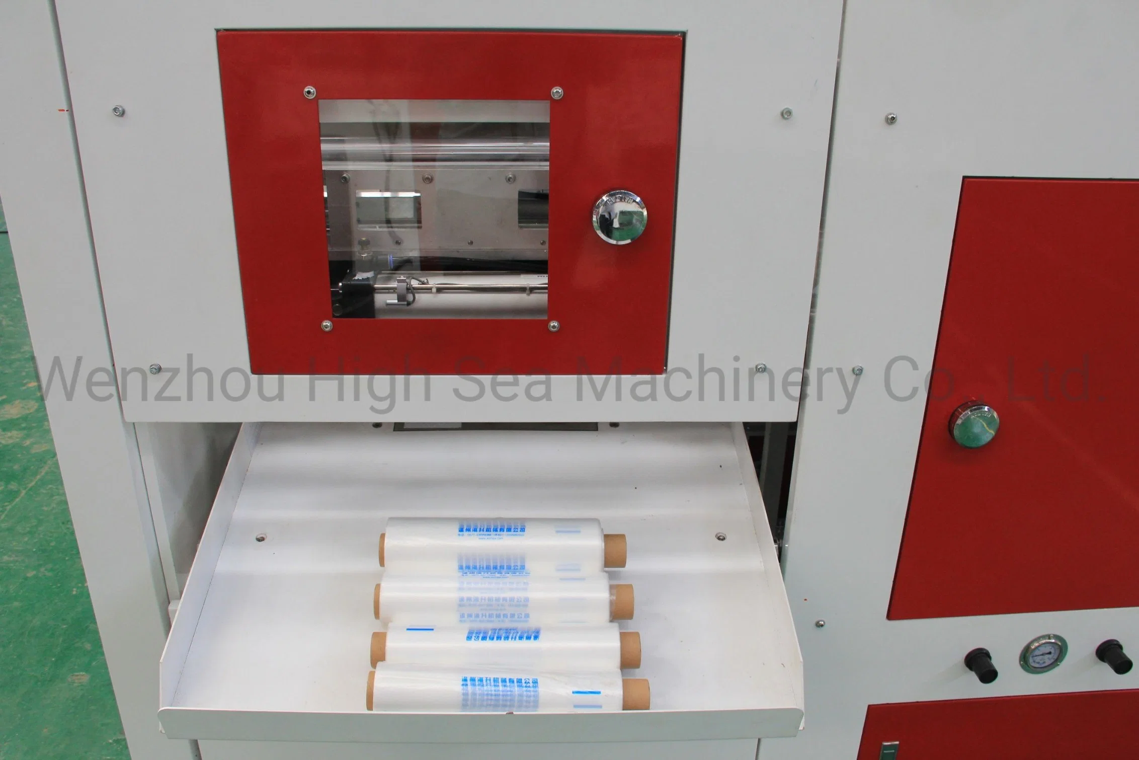 Fully Automatically Plastic Bag on Roll with Core or Coreless Disposable Table Cover Making Machine Manufacturers