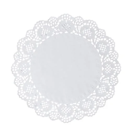 Encaje de color 30*40cm Doilies de papel rectangular