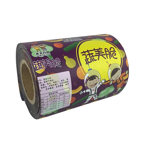 Gravure Printing Food Grade Lamianted Plastic Dry Fruit Chips Packing Material Film