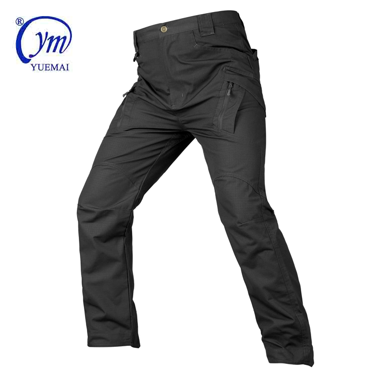 Coton mâle tactique des Forces spéciales militaires Wear-Resistant salopettes Pantalon Pantalon cargo de chasse de randonnée travailleur