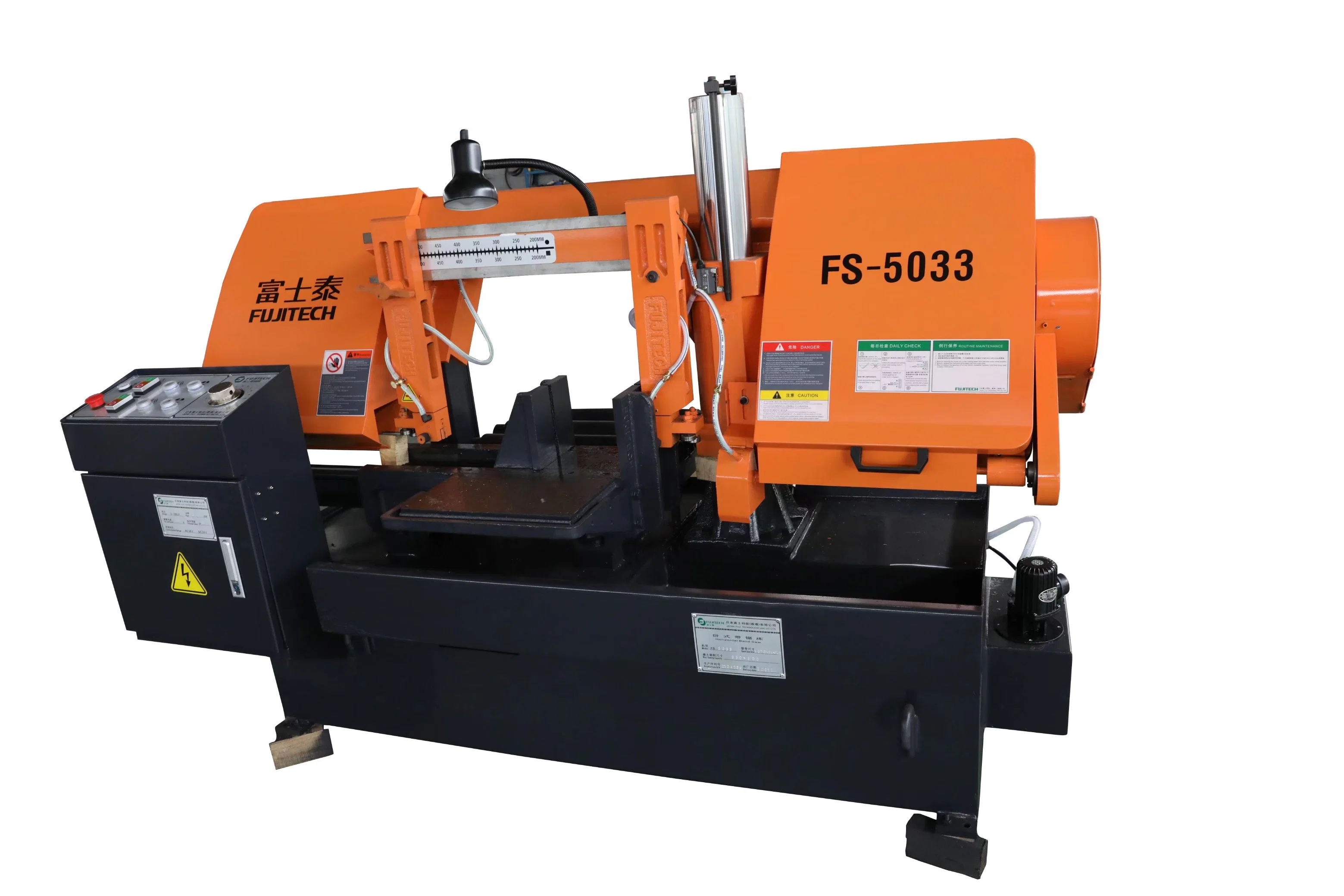 Fs-5033 New High quality/High cost performance  Semi-Automatic Band Saw for Metal