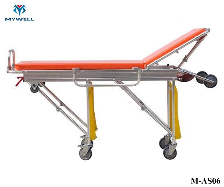 M-As06 Aluminum Hospital Emergency Ambulance Stretcher