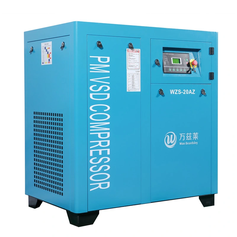 China Products/Suppliers Energy Saving 15-40% Stable Mute 22kw Oilless Pm Fsd Single Stage Direct Driven 3 Phase AC Power Screw Compressorb