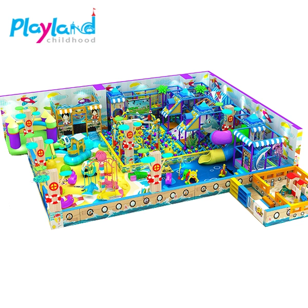 2019 conception populaire ISO9001 Anti- Fade de petits enfants Terrain de jeux intérieur