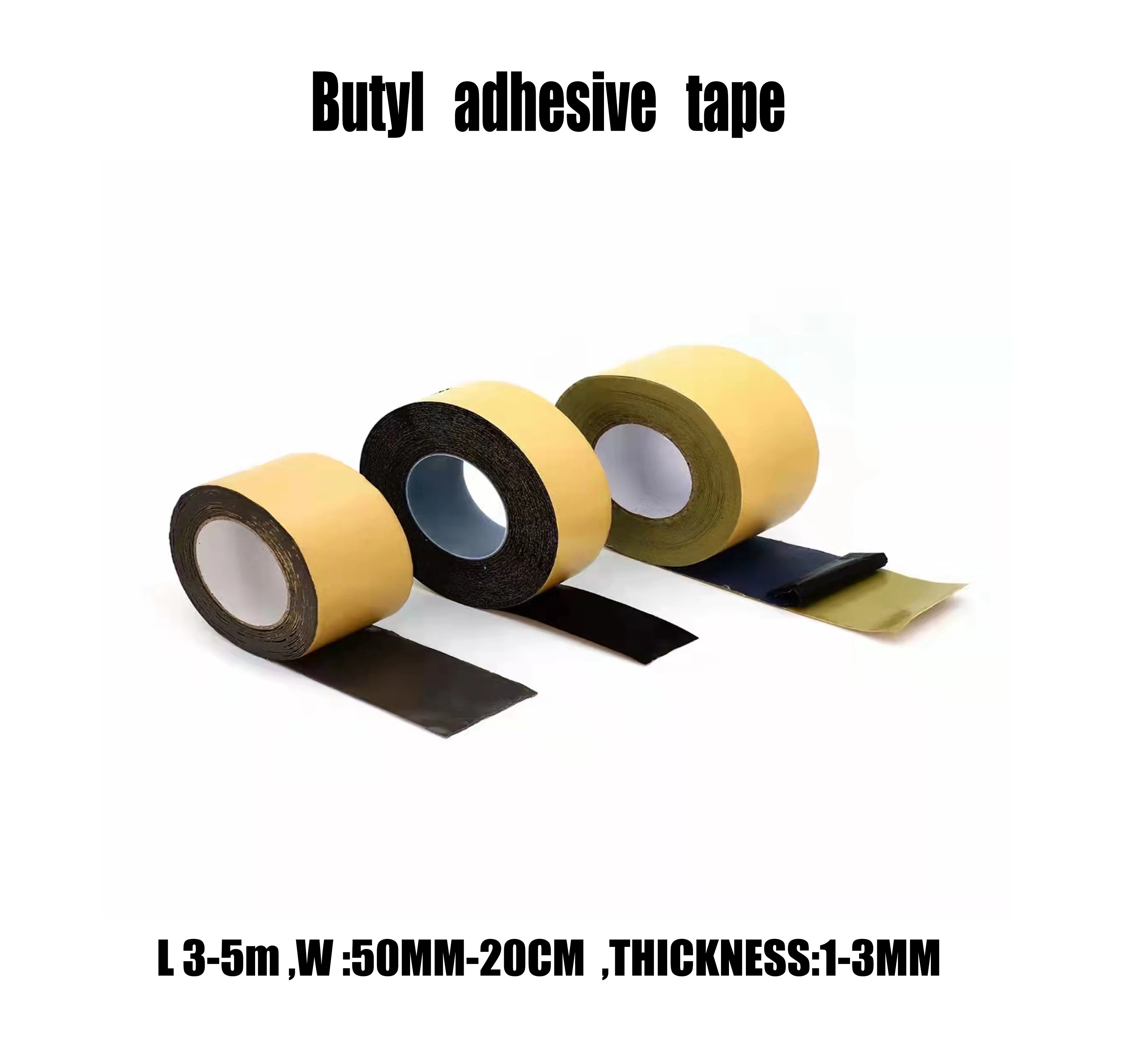 Multi-Use Outdoor wasserdichte Butyl Tape Leak Reparatur und Dichtungsstreifen Für Dachboot Aluminium Folienband