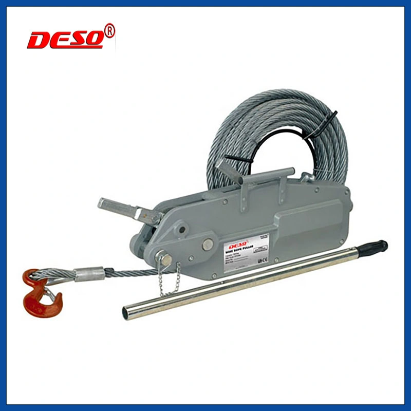 Aluminum Wire Rope Pulling Hoist Tirfor / CE Approved Cable Puller Winch