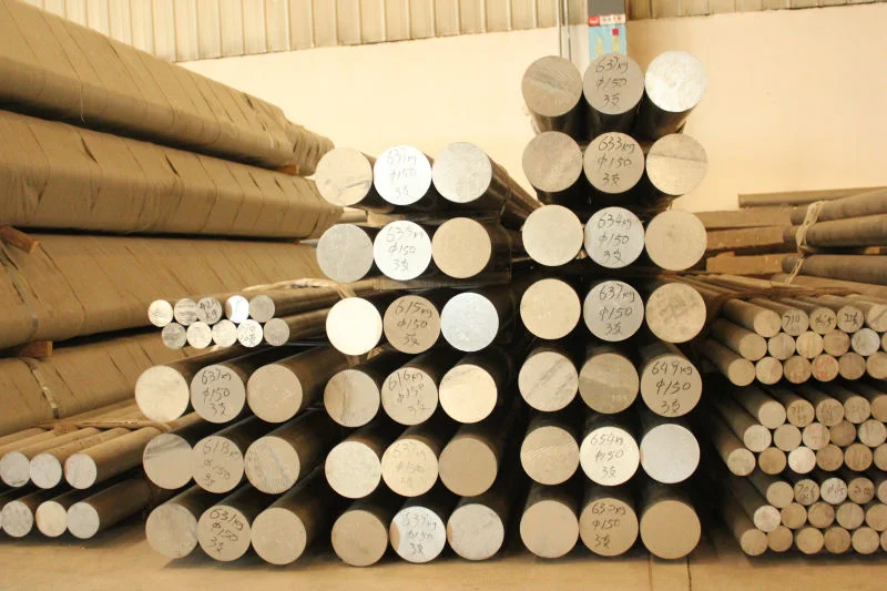 6061 6082 6063 T6 T651 T652 Aluminium Round Bar Aluminium Alloy Rod with Good Quality and Also Provide Cutting Service