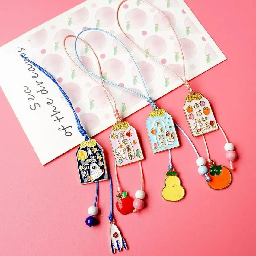 OEM Design Heart-Shape Metal Mobile Phone Strap