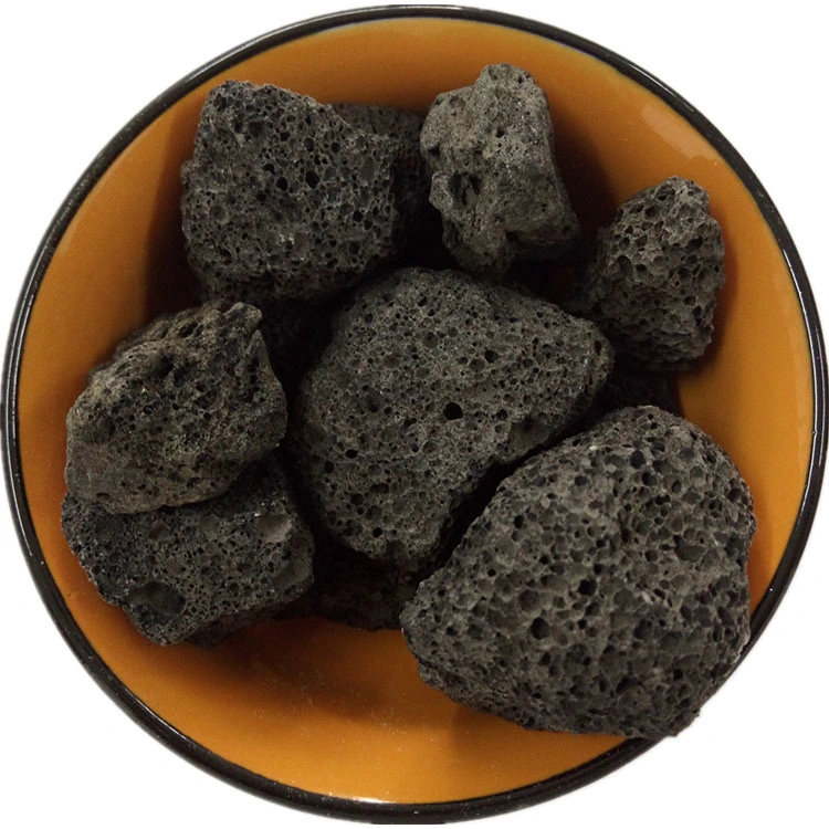 Two Kinds Color Natural Lava Rock, Pumice Rock, Volcanic Rock