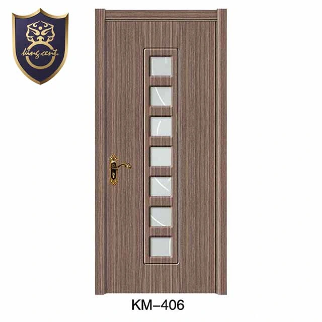 Commercial Safety PVC Free Paint Polishing MDF Solid Wood Door