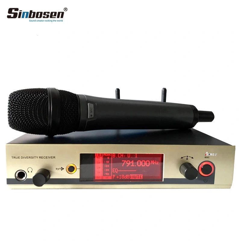 580-870MHz True Diversity UHF Wireless Microphone Professional Wireless Microphone Professional UHF