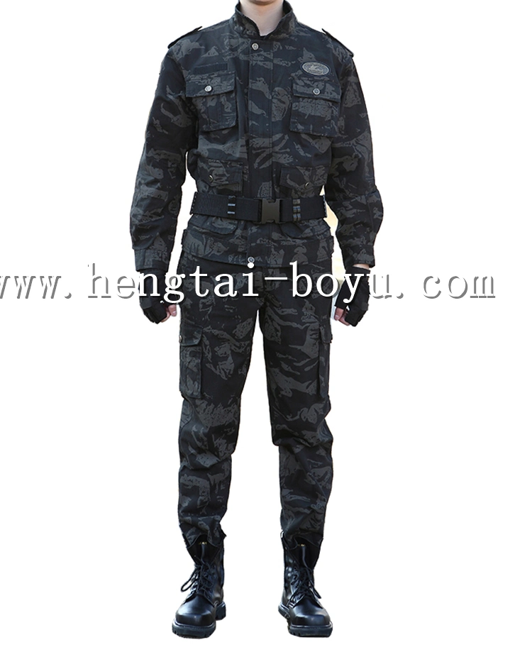 65%Polyester Working Clothes Marine Uniform Camouflage Waterproof Durable Working Jacket