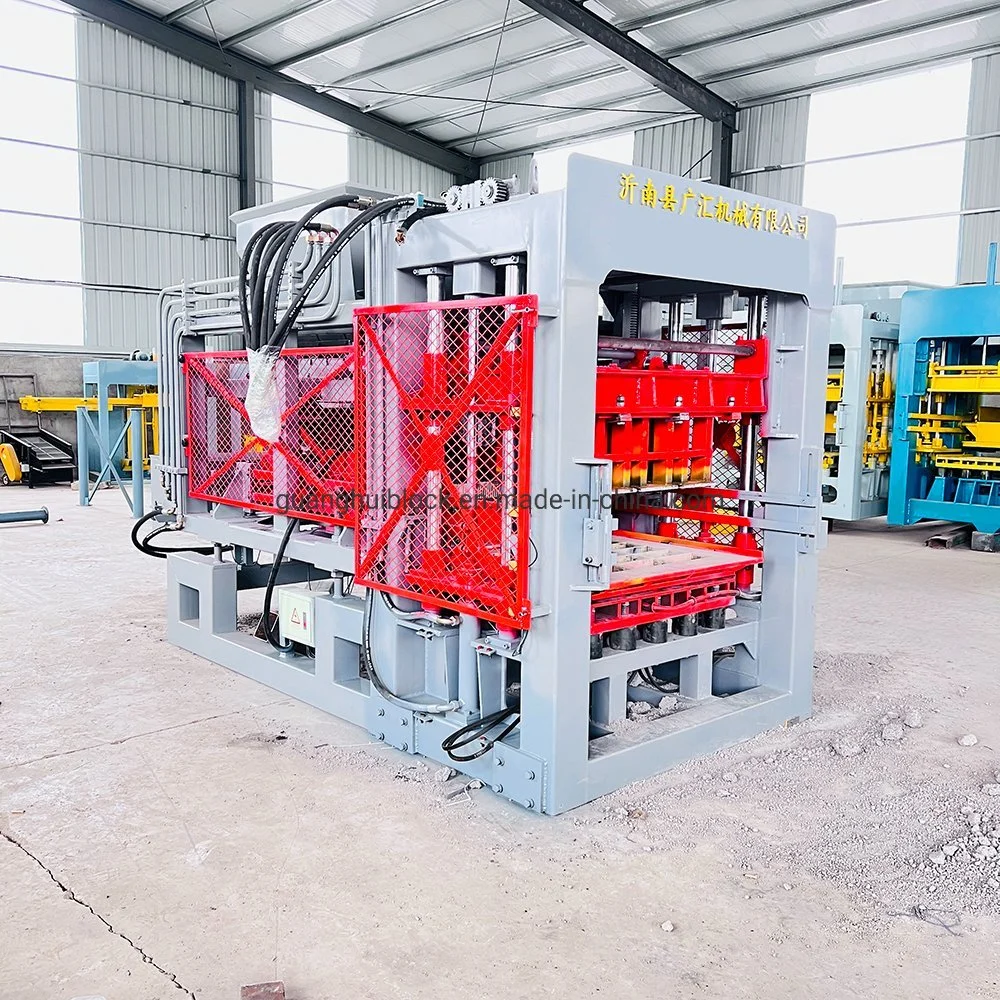 Qt8-15 Full Automatic High Capacity Cement Concrete Hollow Paving Brick Block Production Line