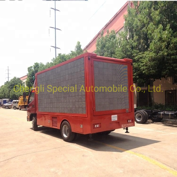 LED Truck Display Screens Show advertisement for Concert Promotion Event