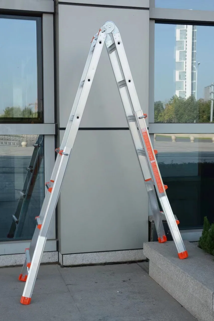 Foldable and Retractable Safety Ladders for Outdoor and Indoor Installation Engineering