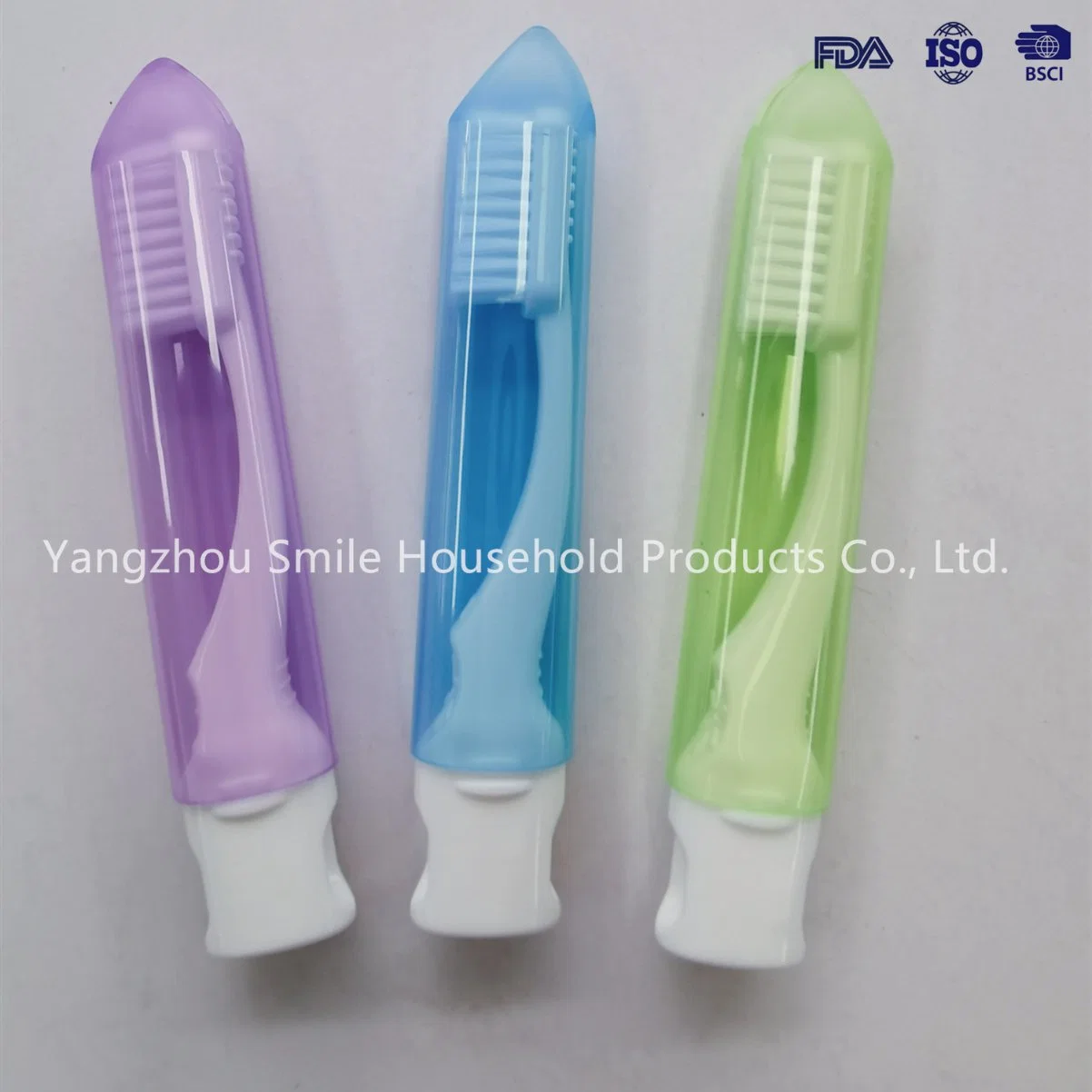 Yangzhou Factory Good Quality FDA فرشاة أسنان للسفر