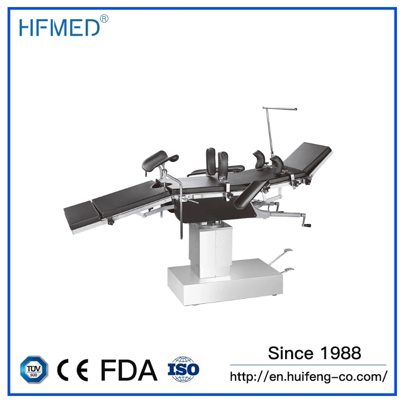 L'hôpital manuel hydraulique de l'examen clinique de chirurgie orthopédique de lit Table d'exploitation (HFMH3008A)