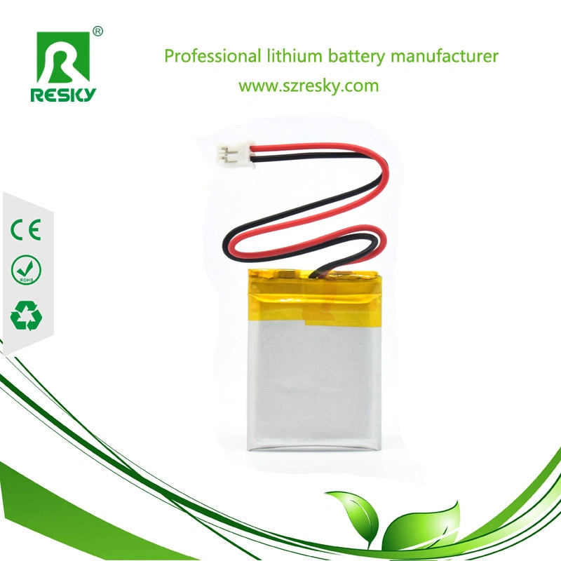 602535 Rechargeable 3.7V 500mAh Li-ion Polymer Battery for Helmet Light