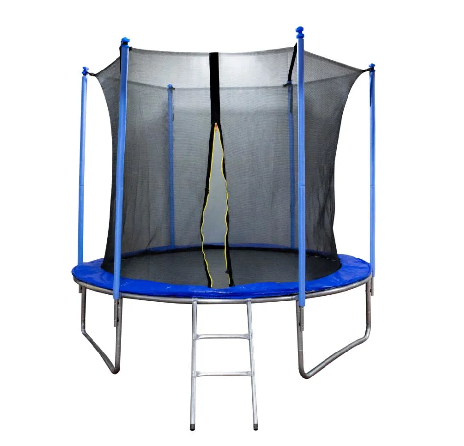 6FT/8FT/10FT/12FT/14FT Trampoline de conditionnement physique dans le bon exercice en plein air de grande taille Jump Trampoline avec filet de sécurité