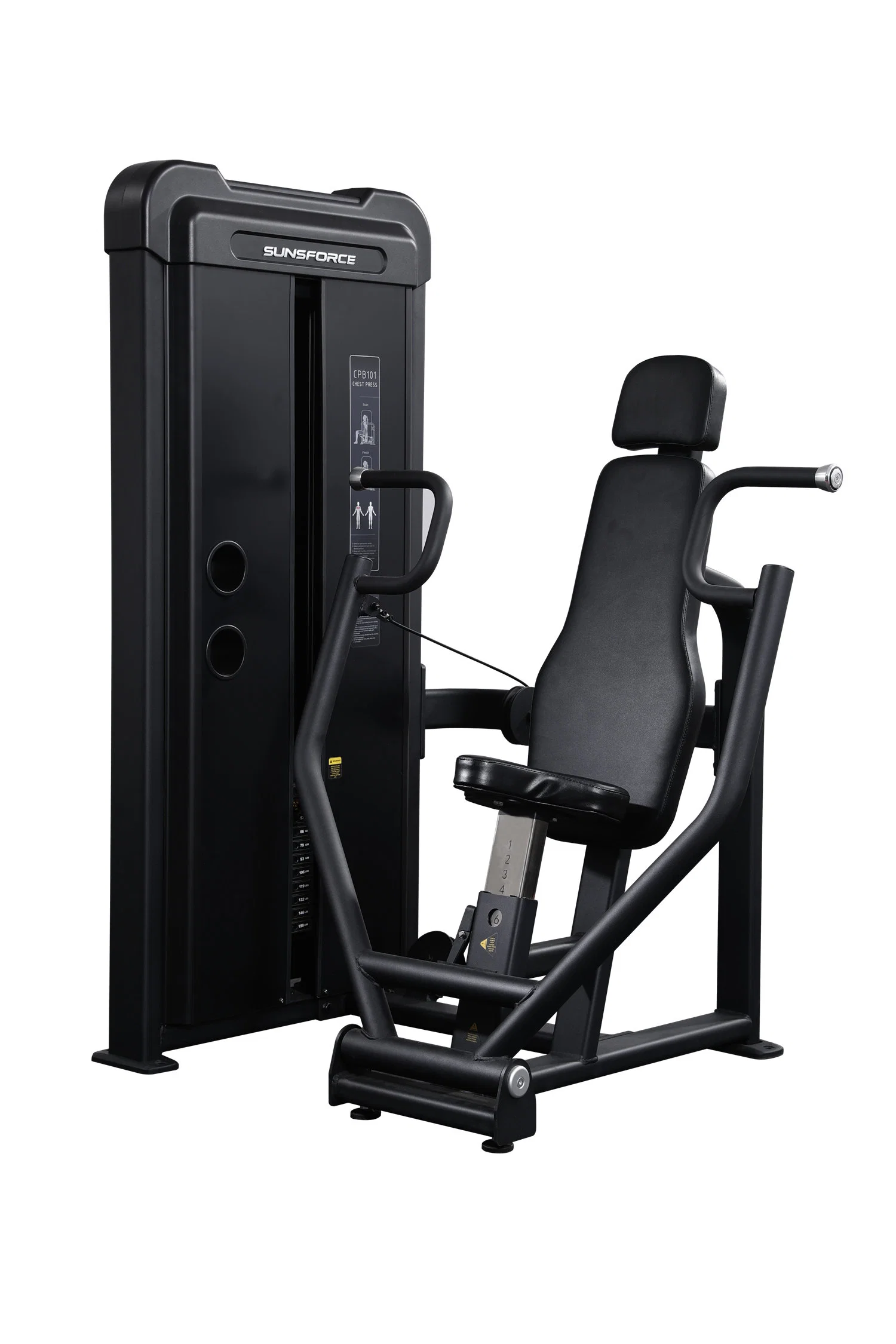 Gym Fitness Equipment Seated Chest Press Machine Strength Training