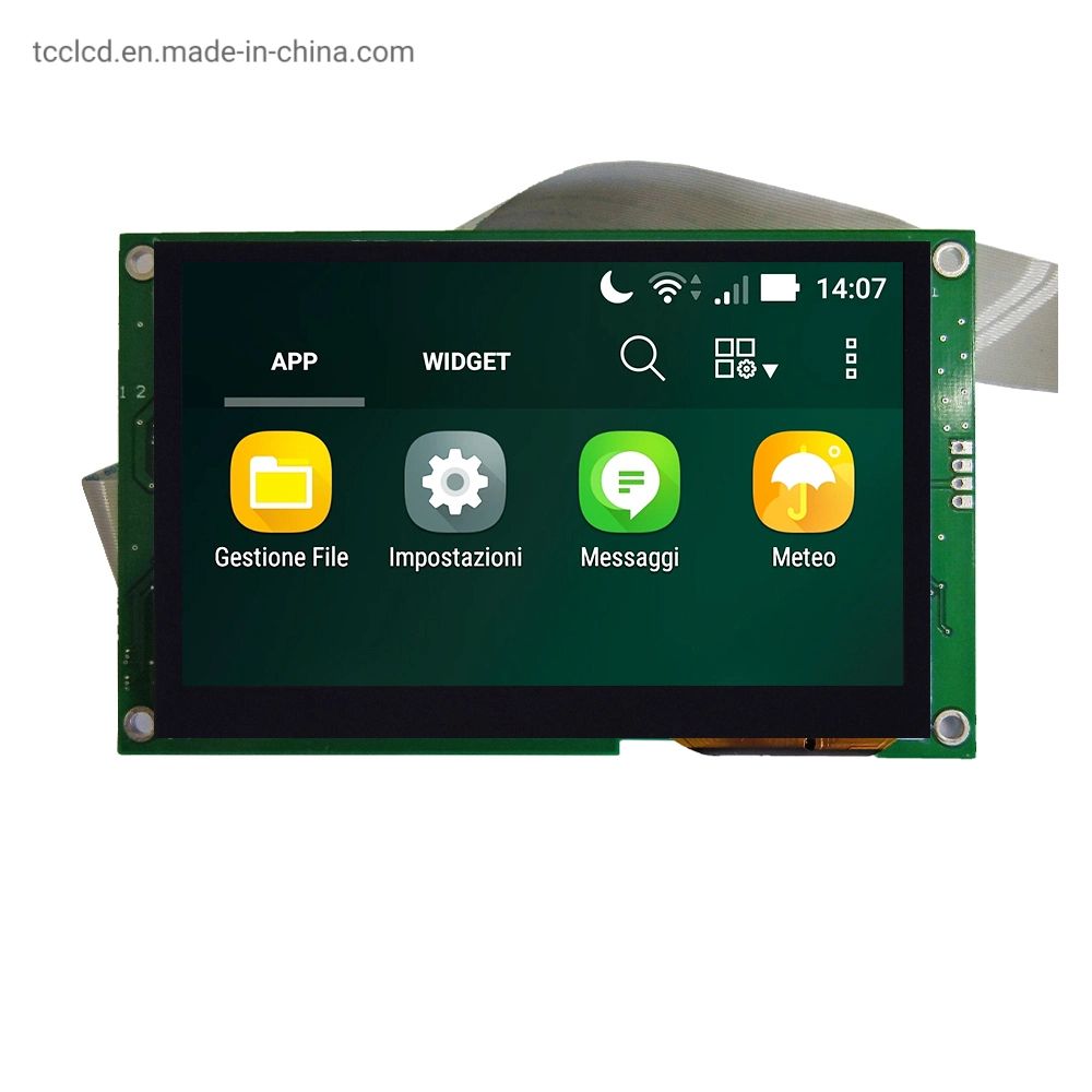 4.3 Inch 480*272 Color LCD 8080 6800 Spi I2c Interface TFT Panel with Capacitive Touch Module